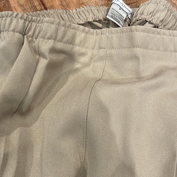 Drawers and Damons size Small beige elastic waist pant brand new - Picture 5 of 7